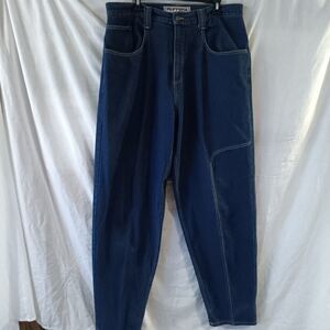 Vintage Ruff Era Jeans Men's Size 38x33 Baggy Y2K Skater Wide Leg JNCO Style